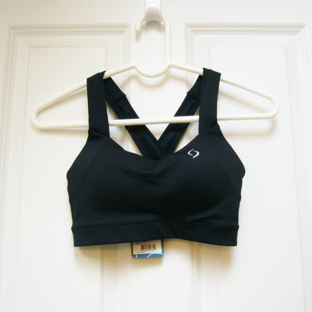 Brooks Uplift Crossback Sports Bra Black